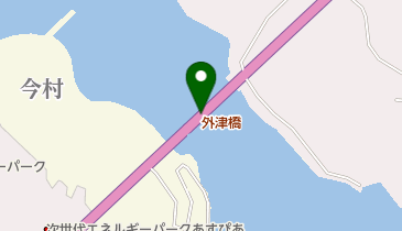 外津橋の地図画像