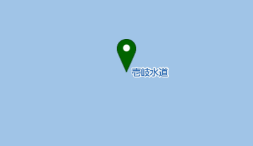 壱岐水道の地図画像