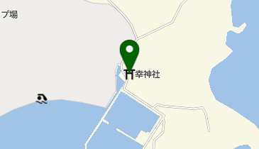 幸神社の地図画像