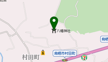 八幡神社の地図画像