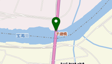 千歳橋の地図画像