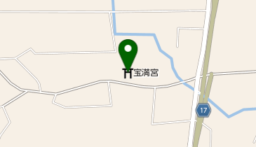 宝満宮の地図画像