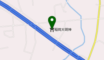 稲荷大明神の地図画像