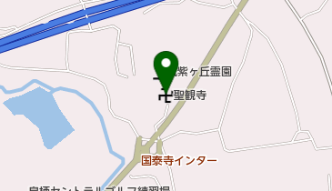 聖観寺の地図画像
