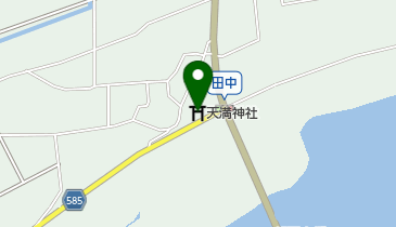 天満神社の地図画像