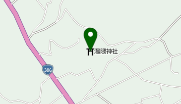 湯隈神社の地図画像