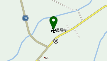 品照寺の地図画像