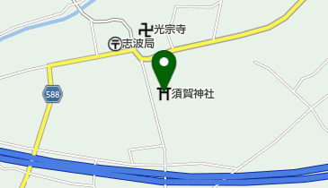 須賀神社の地図画像