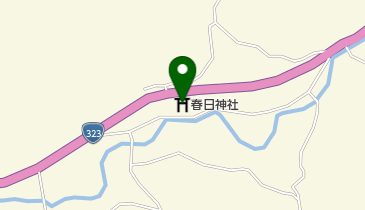 春日神社の地図画像