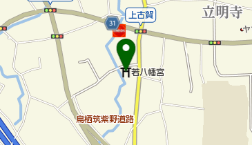 若八幡宮の地図画像