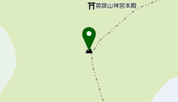 英彦山の地図画像