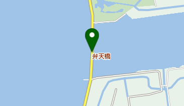 弁天橋の地図画像