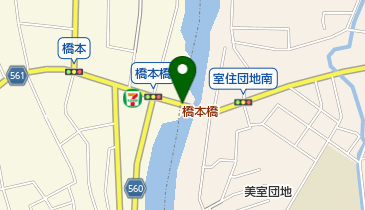 橋本橋の地図画像