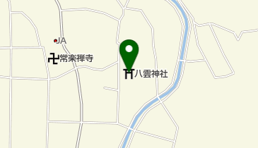 八雲神社の地図画像