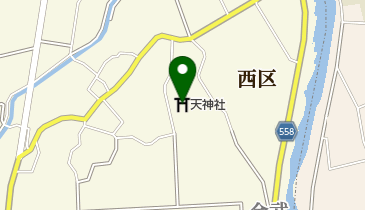天神社の地図画像