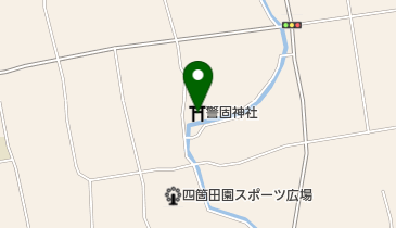 警固神社の地図画像