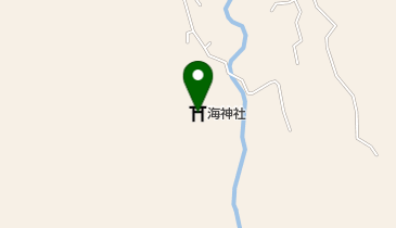 海神社の地図画像