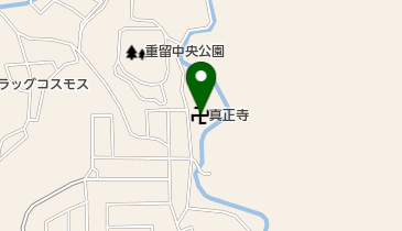 真正寺の地図画像