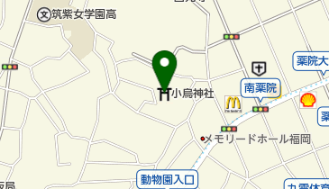 小烏神社の地図画像