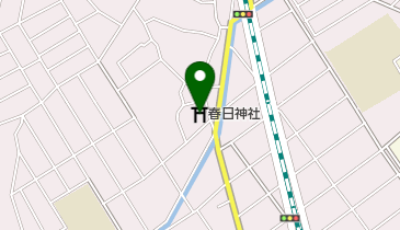 春日神社の地図画像