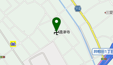 通津寺の地図画像