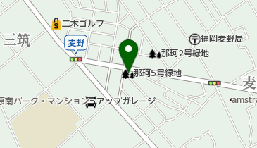 那珂5号緑地の地図画像