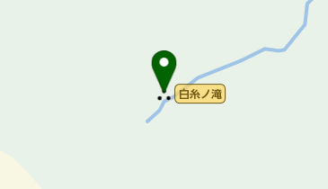 白糸ノ滝の地図画像