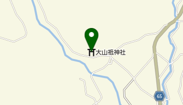 大山祇神社の地図画像
