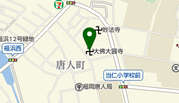 大佛大圓寺の地図画像