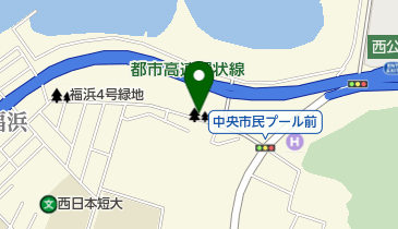 福浜1号緑地の地図画像