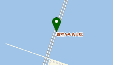 香椎かもめ大橋の地図画像