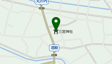 三宮神社の地図画像