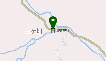 山祇神社の地図画像
