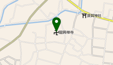 龍興禅寺の地図画像