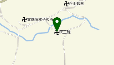 天王院の地図画像