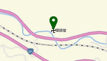 薬師堂の地図画像