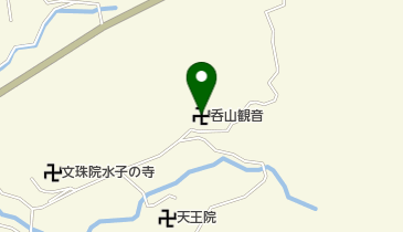 呑山観音の地図画像