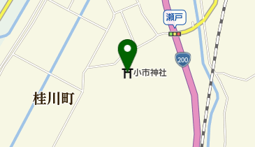 小市神社の地図画像