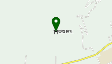 香春神社の地図画像