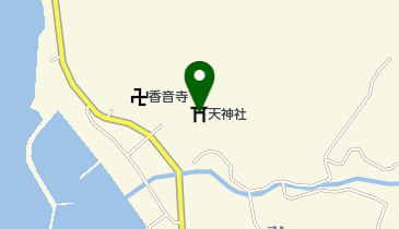 天神社の地図画像