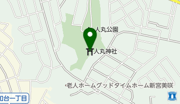 人丸神社の地図画像