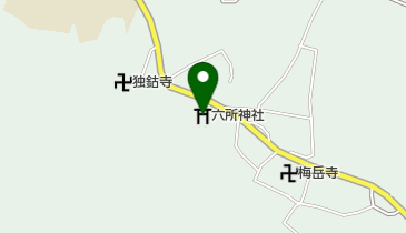 六所神社の地図画像