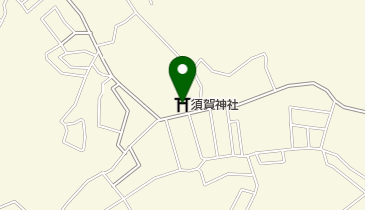 須賀神社の地図画像