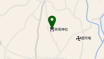 赤坂神社の地図画像