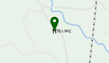 現人神社の地図画像