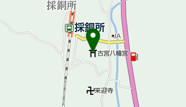 古宮八幡宮の地図画像