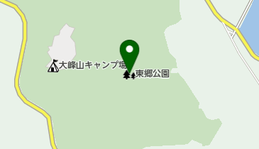 東郷公園の地図画像