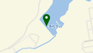 多礼ダムの地図画像