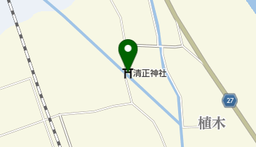 清正神社の地図画像