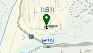 明専寺の地図画像